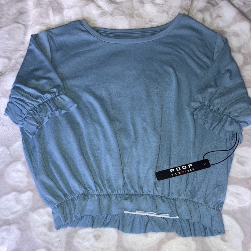 New with tags blue top